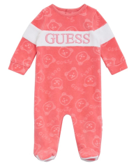 Дитячий комбінезон GUESS з логотипом 1159836957 (Рожевий 3-6M)