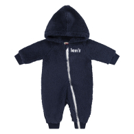 Дитячий комбінезон Levi's із шерпи 1159837191 (Синій 68-74)