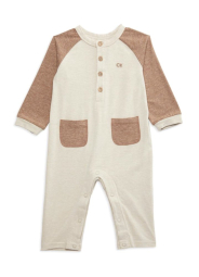 Детский комбинезон Calvin Klein 1159837500 (Бежевый 0-3M)