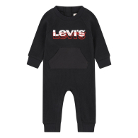 Детский комбинезон Levi's из вафельной ткани 1159837584 (Черный 80-86)