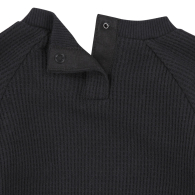 Детский комбинезон Levi's из вафельной ткани 1159837584 (Черный 80-86)