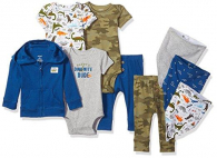 Набор одежды для новорожденных разных цветов Carters 9 вещей art694064