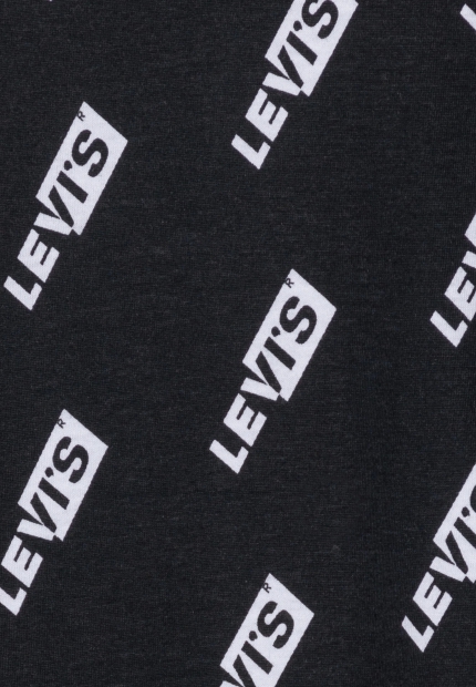 Детская футболка Levi's с логотипом 1159806558 (Черный, 110-116)