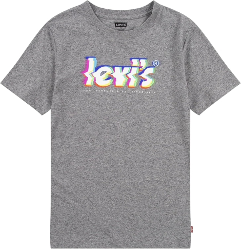 Дитяча футболка  Levi's з логотипом 1159808965 (Сірий, 110-116)