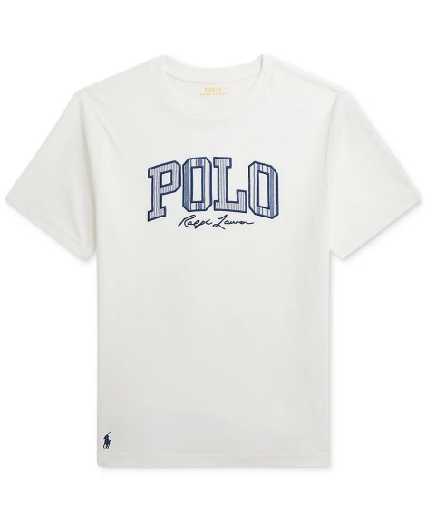 Футболка для дитини Polo Ralph Lauren з логотипом 1159821541 (Молочний M)