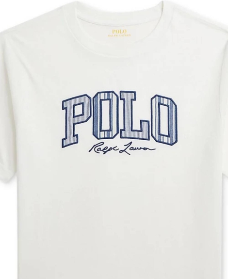 Футболка для дитини Polo Ralph Lauren з логотипом 1159821541 (Молочний M)