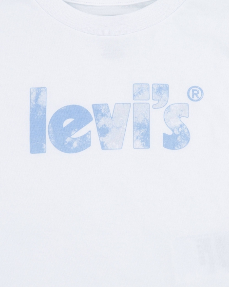 Дитяча футболка з логотипом Levi's 1159823739 (Білий 98-104)