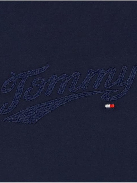 Дитяча футболка Tommy Hilfiger з вишитим логотипом 1159823849 (Синій M)