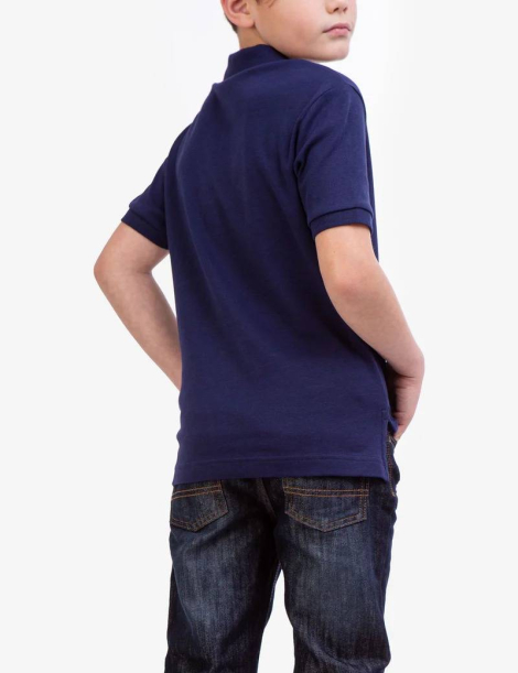 Детская футболка-поло U.S. Polo Assn с логотипом 1159832124 (Синий S)