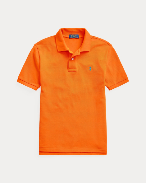Детская футболка-поло Polo Ralph Lauren с логотипом 1159834792 (Оранжевый 5)