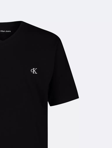 Базовая детская футболка Calvin Klein с логотипом 1159835156 (Черный M)
