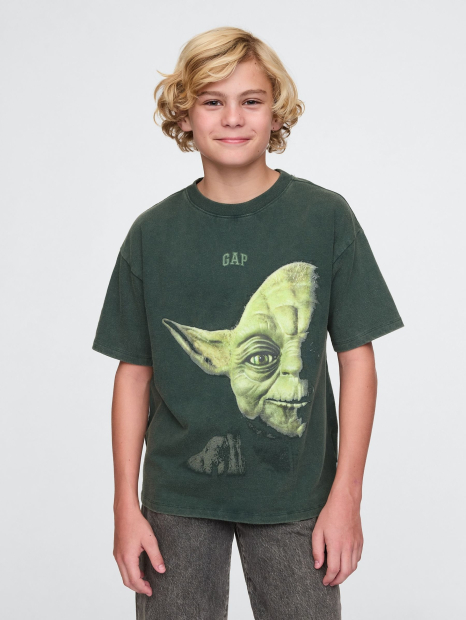 Детская футболка Star Wars GAP 1159835173 (Зеленый M)