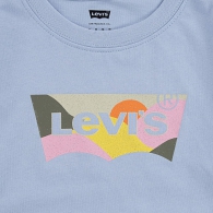 Детская футболка Levi's с рисунком 1159800334 (Голубой, 116-122)