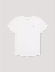 Детская футболка Tommy Hilfiger с логотипом 1159808367 (Белый, XS)