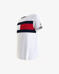 Детская футболка Tommy Hilfiger с логотипом 1159819569 (Белый 8-10)