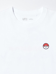 Футболка Uniqlo з принтом Pokémon A New Adventure 1159825525 (Білий 13)