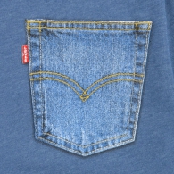 Набор из 2 детских футболок Levi's 1159826491 (Синий/Белый 132-147)