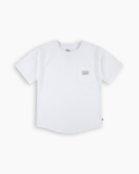 Детская футболка Levi's с карманом 1159834307 (Белый 147-163)