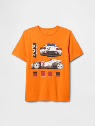 Детская футболка GAP с принтом 1159835979 (Оранжевый XXL)