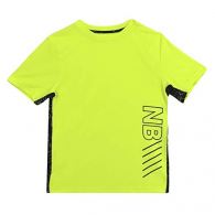 Салатовая желтая футболка New Balance art152329 (размер EUR 137-152)