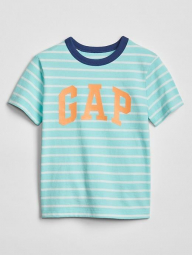 Детская голубая в полоску футболка GAP art408396 (возраст 5 лет)