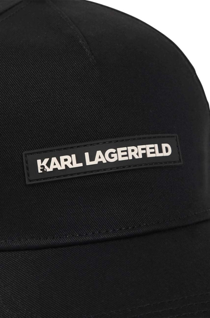 Кепка дитяча Karl Lagerfeld Paris бейсболка з логотипом 1159814478 (Чорний, One size)