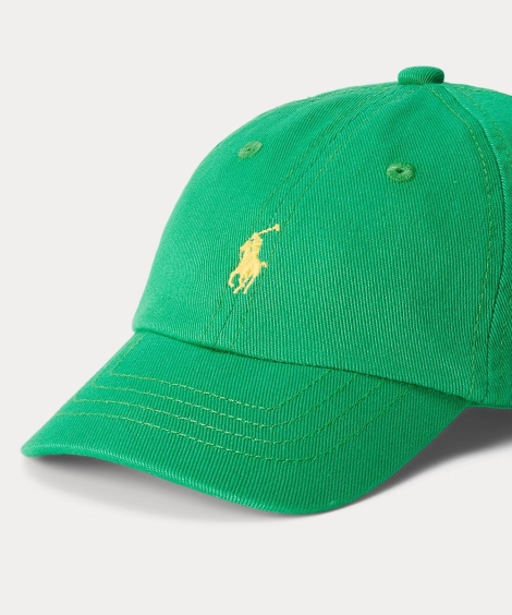 Кепка дитяча Polo Ralph Lauren бейсболка з логотипом 1159824397 (Зелений One size)