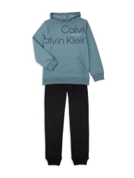 Детский костюм Calvin Klein худи и джоггеры 1159800861 (Зеленый/Черный, 5)