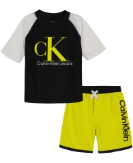 Детский плавательный костюм Calvin Klein с UPF 50 1159823908 (Разные цвета 3T)