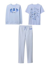 Дитячий спортивний костюм GAP на флісі 1159836088 (Блакитний S)