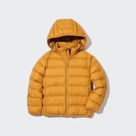 Детская стеганая куртка UNIQLO 1159799911 (Желтый, 145-155)