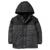 Черная детская куртка Crazy8 зимняя art134460 (размер 5Т)