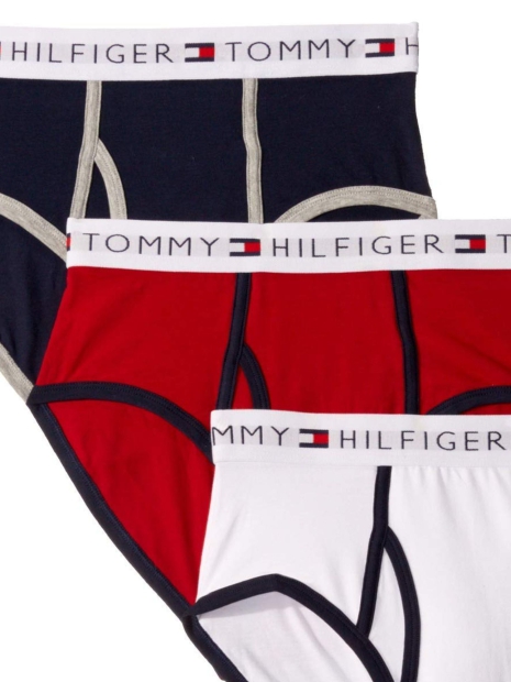 Комплект трусов-брифов Tommy Hilfiger для мальчиков 1159828031 (Разные цвета S)
