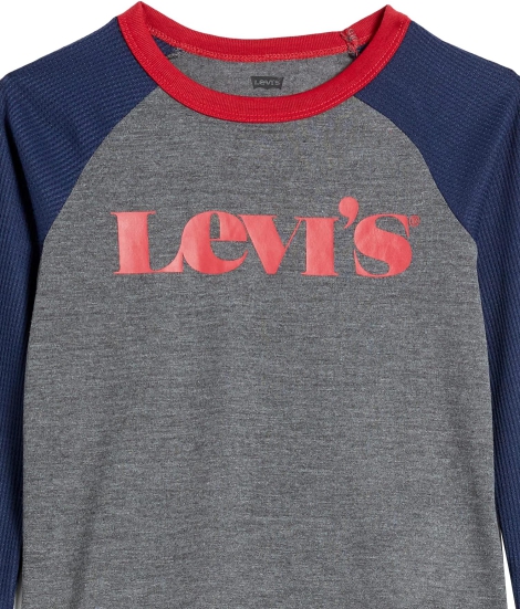 Дитяча піжама Levi's лонгслів та штани 1159800283 (Різнокольоровий, 98-104)