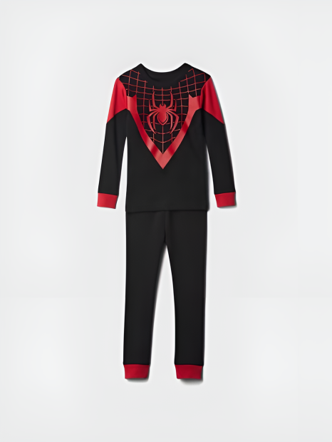 Детская пижама Marvel Spider-Man GAP лонгслив и штаны 1159837067 (Черный 3)