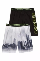 Піжамні шорти Calvin Klein 1159804389 (Сірий/Чорний, 150-164)