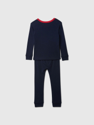 Детская пижама GAP лонгслив и штаны 1159834890 (Синий 12-18М)