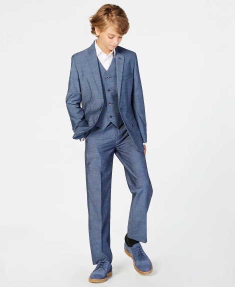 Детский стильный пиджак Calvin Klein 1159806443 (Синий, 8)