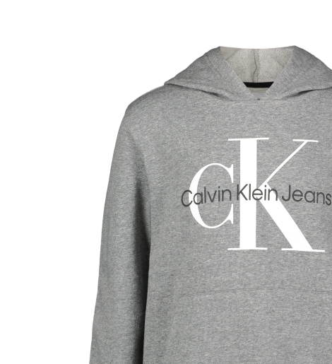 Детское худи на флисе Calvin Klein 1159818611 (Серый M)