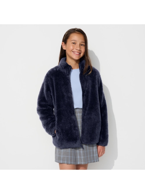 Детская толстовка UNIQLO на молнии 1159824393 (Синий 7-8)