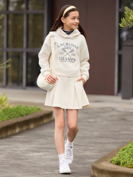 Детское худи с капюшоном DRY от UNIQLO 1159833412 (Белый 115-125)