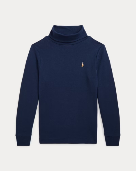 Дитячий лонгслів Ralph Lauren з високим коміром 1159833867 (Синій 3)