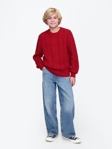 Детский свитер GAP 1159835233 (Красный XXL)