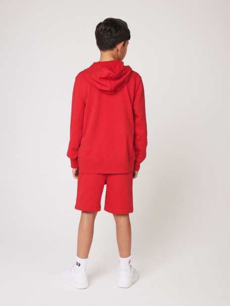 Дитяча толстовка з капюшоном GAP кофта на замку 1159835810 (Червоний XS)
