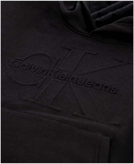 Детское худи на флисе Calvin Klein 1159836877 (Черный M)