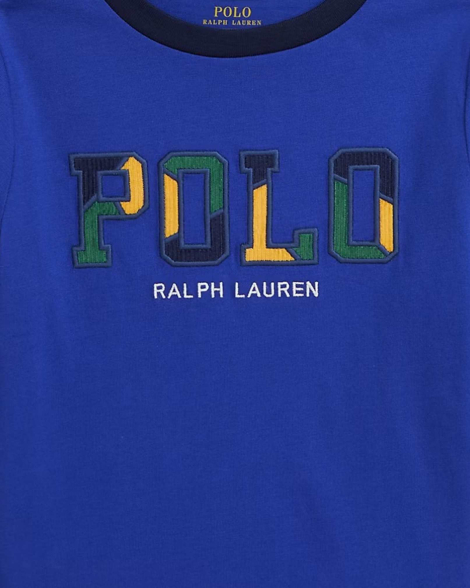 Чоловічий лонгслів для хлопчика Polo Ralph Lauren з логотипом 1159836952 (Синій 6)