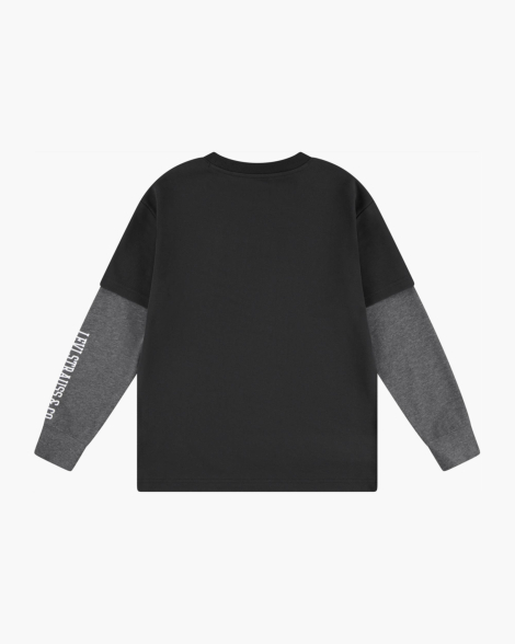 Дитячий лонгслів Levi's 1159837480 (Сірий 128-132)
