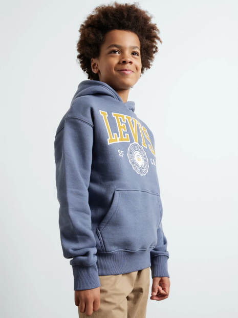 Дитяче худий Levi's з логотипом на флісі 1159837937 (Синій 2T)