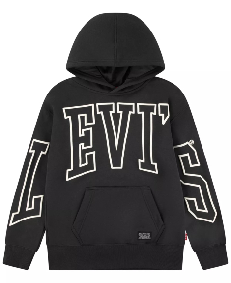 Дитяче худі Levi's з логотипом на флісі 1159838055 (Сірий 2T)
