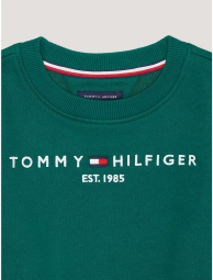 Дитячий світшот Tommy Hilfiger з логотипом 1159803713 (Зелений, M)